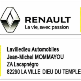 Logo de l'employeur SARL LAVILLEDIEU AUTOMOBILES