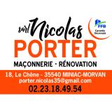Logo de l'employeur PORTER NICOLAS MACONNERIE RENOVATION