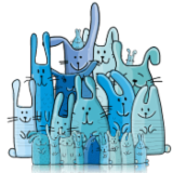 Logo de l'employeur COMPAGNIE DES LAPINS BLEUS
