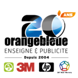 Logo de l'employeur ORANGE BLEUE PRODUCTION GRAPHIQUE