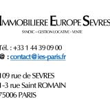 Logo IMMOBILIERE EUROPE SEVRES